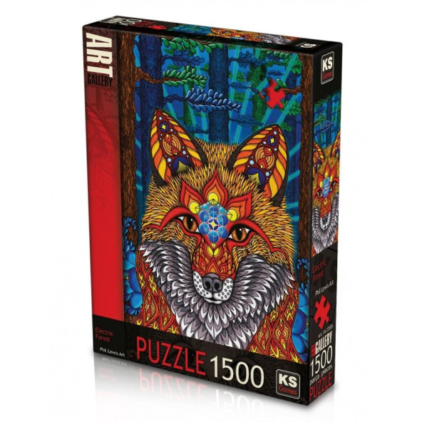 KS Games  Elektrik Ormanı 1500 Parça Puzzle