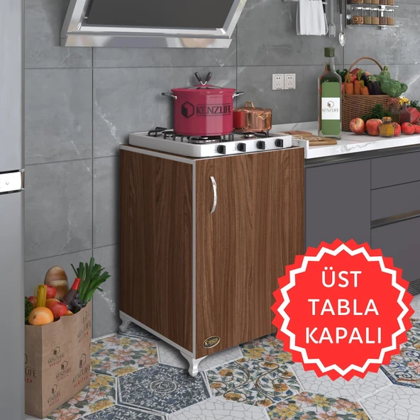 Kenzlife ocak dolabı hoşseda cvz 85*60*56 hazır mutfak klasik set üstü ocak için arkalıksız