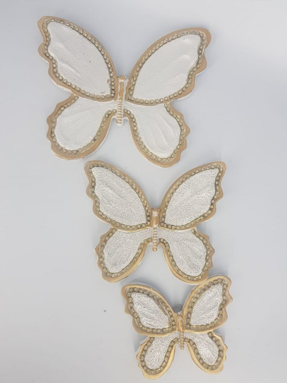 Emg İthalat EMG 102 Kelebek Kanallı Taşlı 3Lü - 7