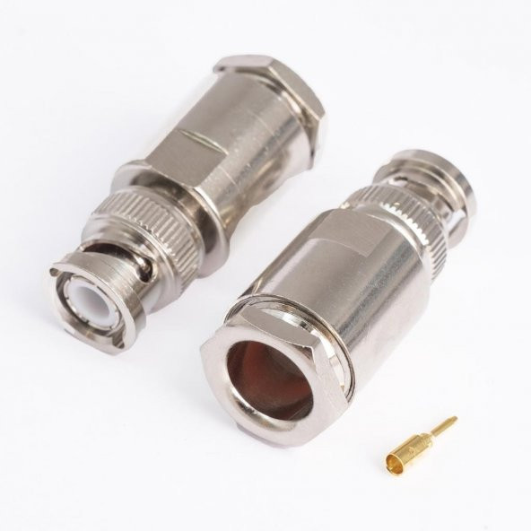 BNC Erkek Vidalı Konnektör - RG-213 Tipi ürün görseli 1