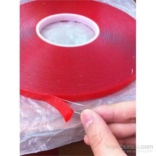 Çift Taraflı Bant 10 mm X 5 Metre Süper Güçlü Montaj Bandı (Şeffaf) - 3