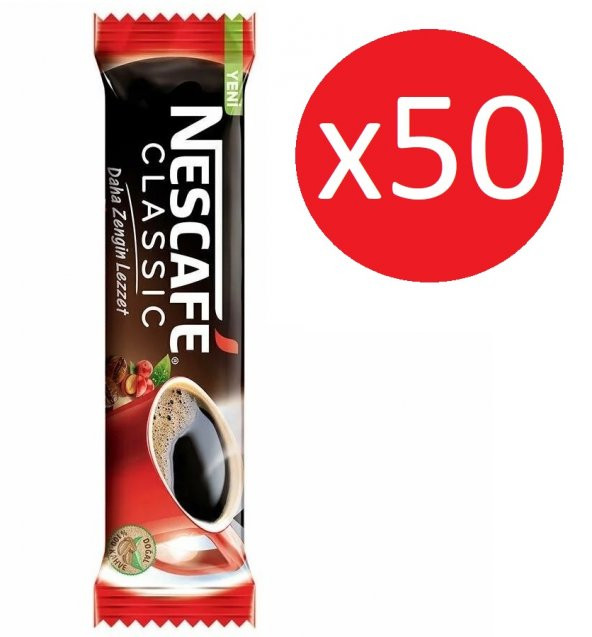 Nescafe Classic 2 gr x 50 adet Granül Kahve