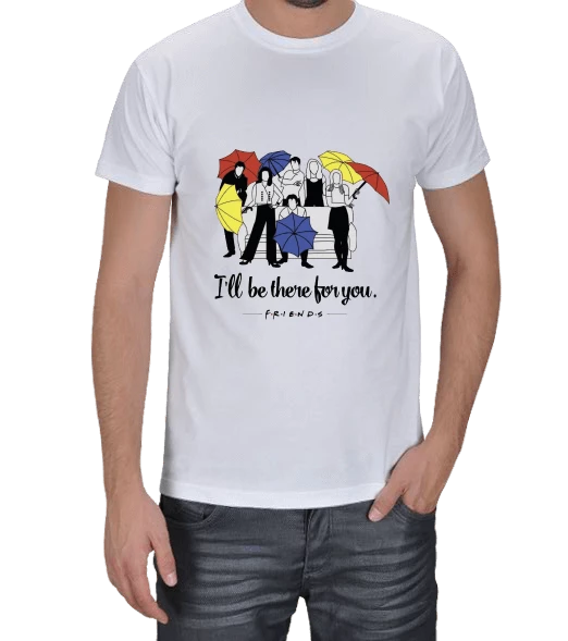 Friends Model Erkek Tişört
