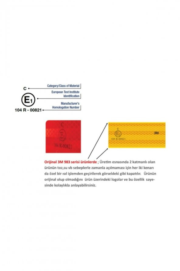 Sarı Diamond Grade™ 983 Reflektif Şerit 10 Mt Sarı - 2