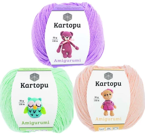 Kartopu Amigurumi Pamuk Cotton EL Örgü İpi