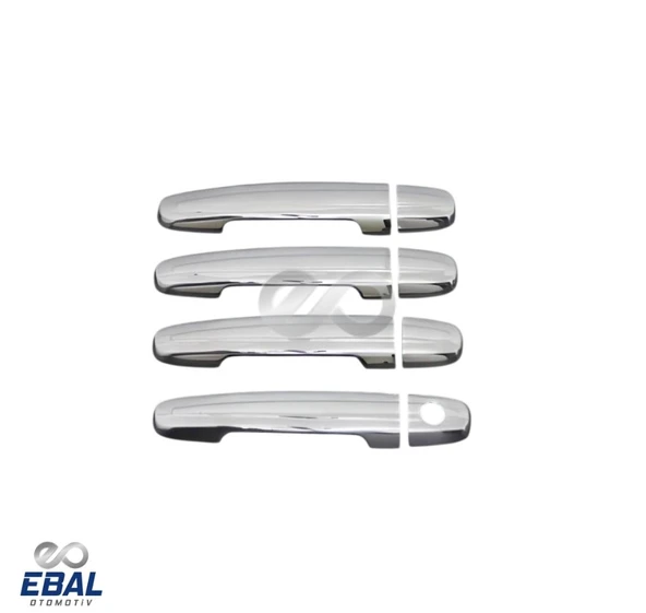 Toyota Auris Krom Kapı Kolu 4 Kapı 2007-2013 Paslanmaz Çelik - Resim 3