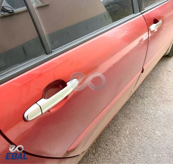Toyota Auris Krom Kapı Kolu 4 Kapı 2007-2013 Paslanmaz Çelik - Resim 2