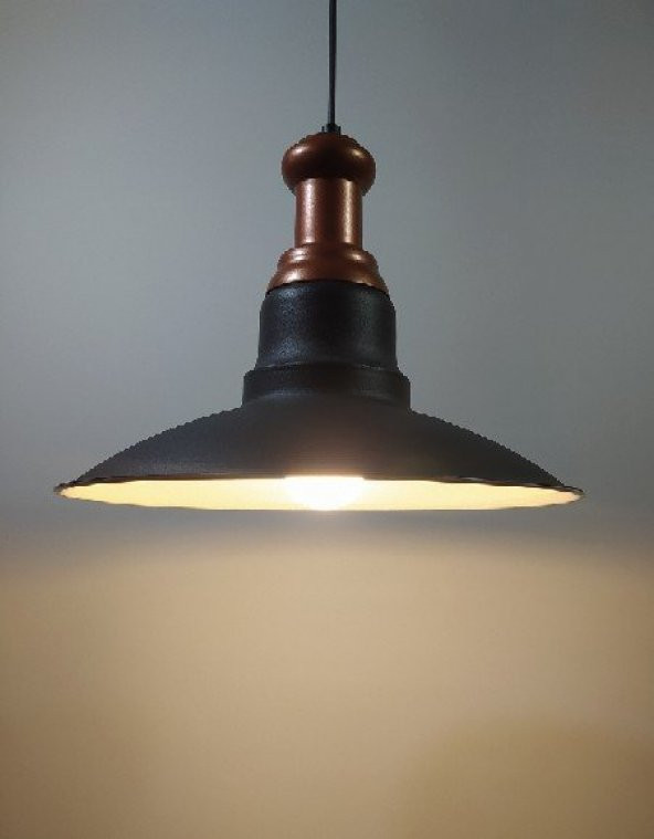MYLİGHTS  RETRO RUSTİK VİNTAGE BAKIR ASKILI METAL SARKIT AVİZE
