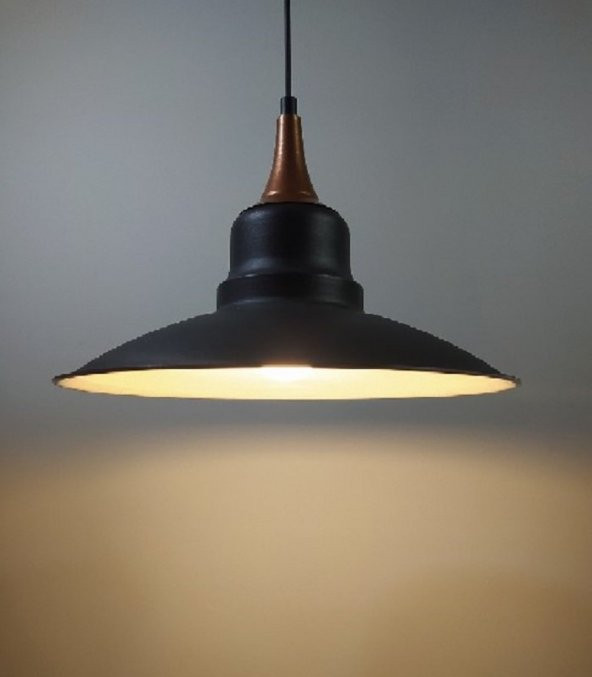 MYLİGHTS  RETRO RUSTİK VİNTAGE METAL SARKIT AVİZE BAKIR SÜSÜLÜ