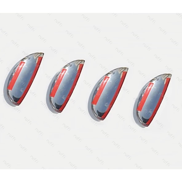 Peugeot 107 Krom Kapı Kolu 4 kapı 2007 Üzeri P. Çelik - Resim 4