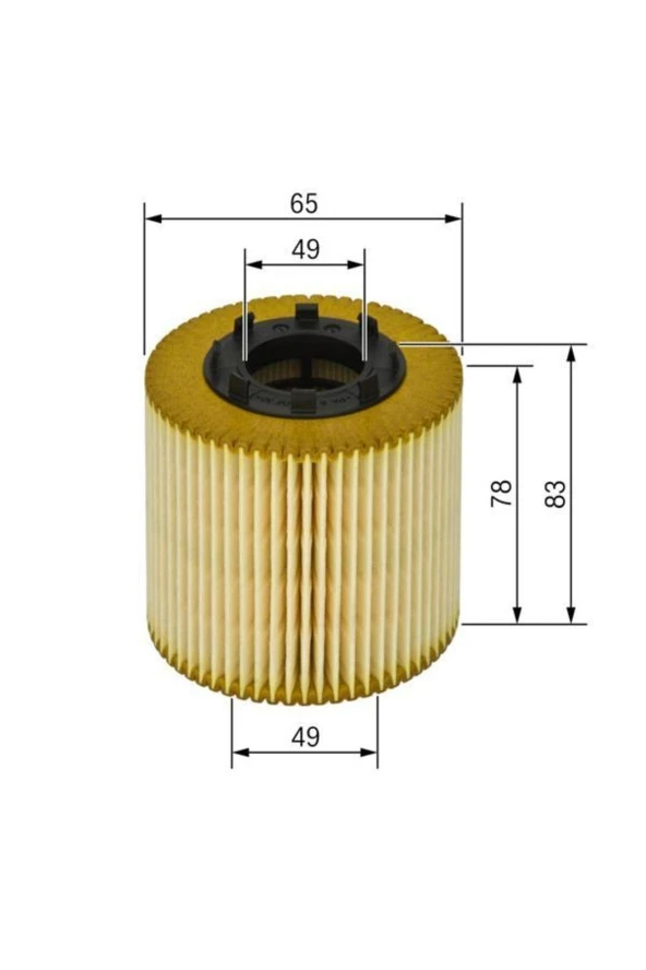 (0986tf0029) Yağ Filtresi Albea-doblo-palıo-fıorıno-grande Punto 1.3 Jtd 03=>-combo 1.3 Cd ürün görseli 1