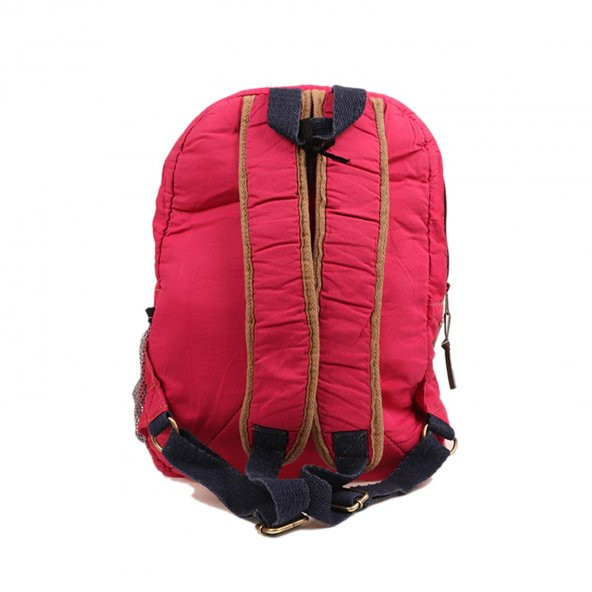 OLD COTTON CARGO NEW MİSSİSİPPİ BAG SIRT ÇANTASI 5017 PEMBE NAR ÇİÇEĞİ RENK - 3