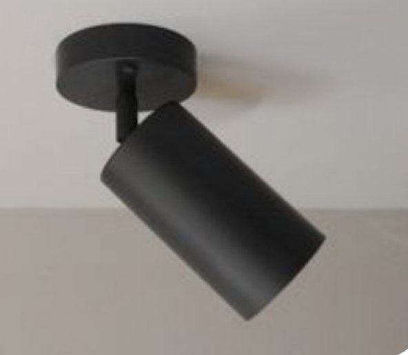MYLİGHTS  LED HAREKETLİ APLİK TEKLİ AVİZE SPOT SİYAH GÜN IŞIĞI LEDLİ