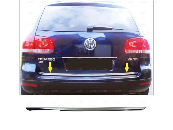 VW Touareg Krom Alt Bagaj Çıtası 2002-2010 P. Çelik ürün görseli