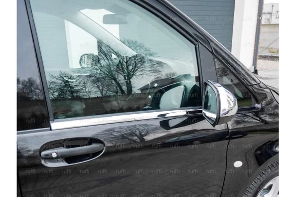 Mercedes Vito W447 Krom Cam Çıtası 2 prç. 2014 Üzeri P. Çelik - Resim 2