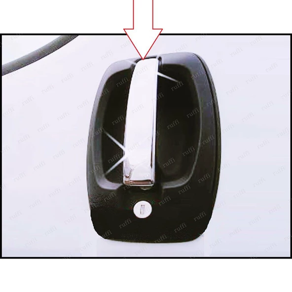 Citroen Jumper Krom Kapı Kolu 4 kapı 2008 Üzeri P. Çelik - Resim 3