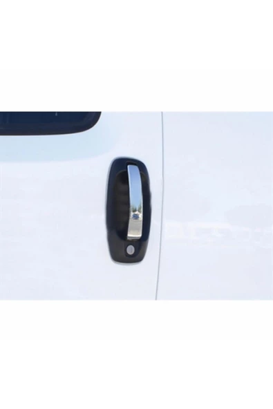 Fiat Doblo Krom Kapı Kolu 5 Kapı 2010 Üzeri Paslanmaz Çelik - Resim 3