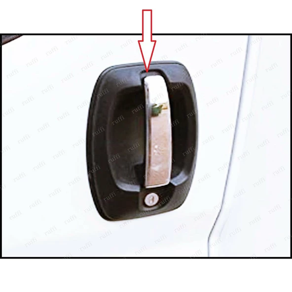 Citroen Jumper Krom Kapı Kolu 4 kapı 2008 Üzeri P. Çelik - Resim 2