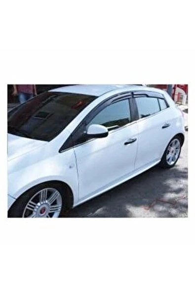 Fiat Bravo Krom Cam Çıtası 6 prç. 2008 Üzeri P. Çelik - Resim 2