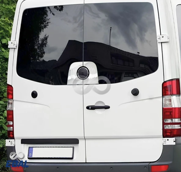 MERCEDES SPRİNTER W906 KROM ARKA AMBLEM ÇERÇEVE 2 PRÇ  2007-2018 - Resim 2
