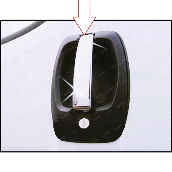 Fiat Ducato Krom Kapı Kolu 4 kapı 2008 Üzeri P. Çelik - Resim 3