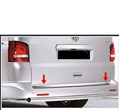 VW T5 Caravelle Krom Bagaj Alt Çıtası 2004-2015 P. Çelik