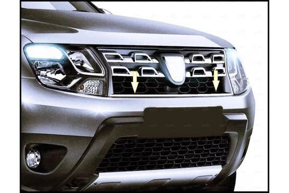 DACİA DUSTER KROM ÖN PANJUR ÇITA 2012-2018 Arası P.Çelik ürün görseli