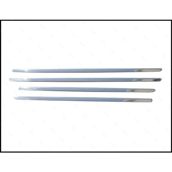 Dacia Logan MCV Krom Cam Çıtası 4 prç. 2013 Üzeri P. Çelik - Resim 3