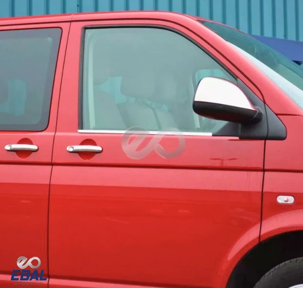 Vw T5 Multivan Krom Cam Çıtası 2 Prç. 2004-2015 P. Çelik - Resim 4