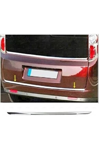 Fiat Doblo Krom Bagaj Alt Çıtası 2010 Üzeri P. Çelik ürün görseli