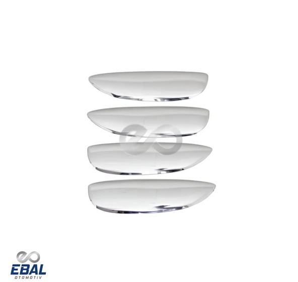 Renault Scenic 1 Krom Kapı Kolu Seti 4 kapı 2001-2005 P. Çelik - Resim 4