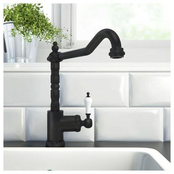 Mutfak Bataryası, Siyah Renk MeridyenDukkan IKEA Metal  Yükseklik 28 cm - 3