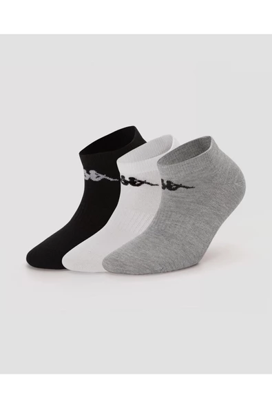 Kappa 381N1LW-G Authentic Sandy Tk 3 pk Unisex Spor Çorap