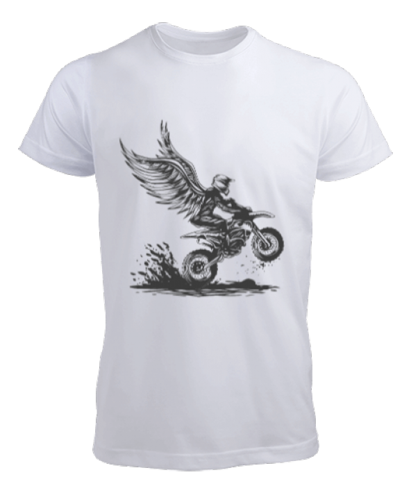 ANGEL MOTORCYCLE  Erkek Tişört