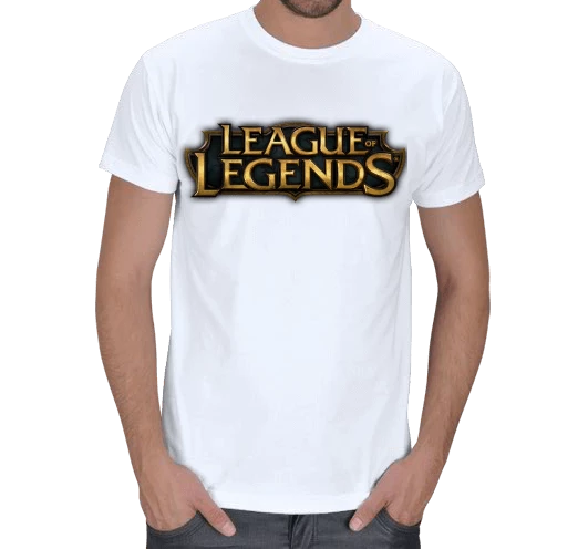 League of Legends Ön Baskılı T-Shirt Erkek Tişört