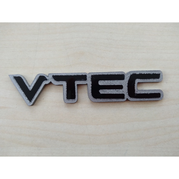 VTEC LOGOSU GRİ HONDA (VTEC LOGO) VTEC ARMASI, VTEC YAZISI - 2