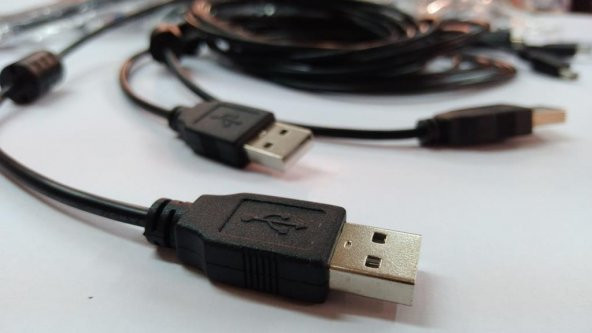 Mini USB Kaliteli Kablo 1.8 Metre - 10 Adet - 2