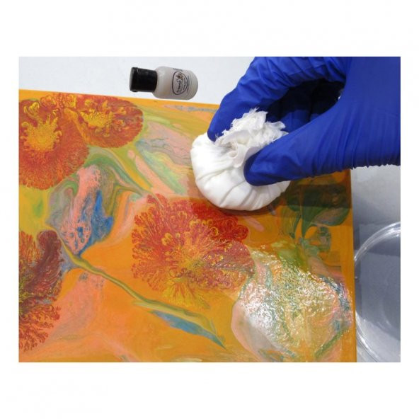 Resim Verniği 25 ml Su Bazlı 2 Adet Artlantis Resim Parlatıcı Vernik 25 ml Su Bazlı 2 Adet - 4