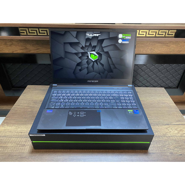 Monster Tulpar T5 V20.3 İKİNCİ EL i7 11800H 16GB 500GB SSD RTX3060 15.6" FHD - Resim 2