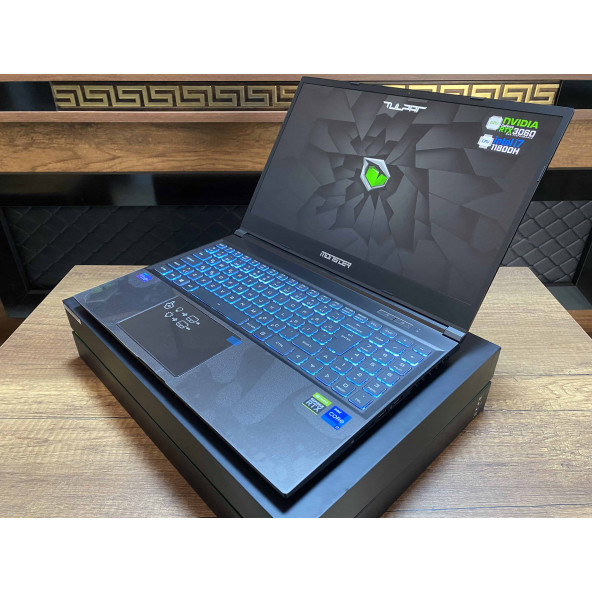 Monster Tulpar T5 V20.3 İKİNCİ EL i7 11800H 16GB 500GB SSD RTX3060 15.6" FHD - Resim 9