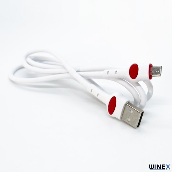 Winex GFZ115 Micro 3.0A Hızlı Şarj ve Data Kablosu 1M Beyaz - 4