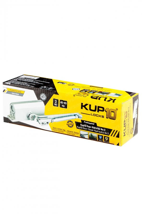 Ayarlanabilir Kapı Hidroliği Dayanıklı Gövde No: 3 40-65 Kg - 2