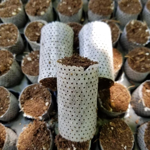 Tohum Ve Çelik Çimlendirme, Köklendirme Toprağı Paper Pot (50 Adet) - 2