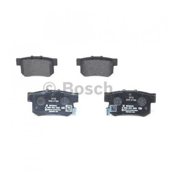 Bosch Fren Balatası Arka E.No:0986Tb2179-0986Tb2181 WVA 21719 Honda Acc