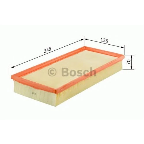 Bosch 1987429404 Hava Filtresi Caddy-Golf-Jetta-Passat-Touran