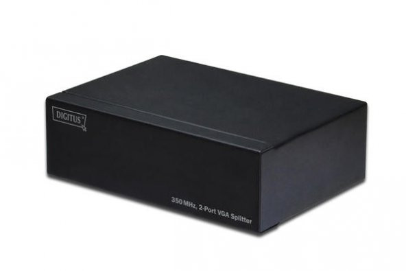 Digitus DS-41100 2 Port VGA 2048x1536 dBi 350Mhz VGA Görüntü Çoklayıcı - 1