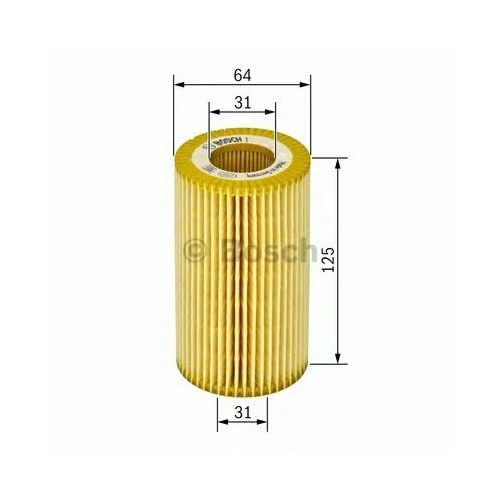 Bosch 1457429244 Yağ Filtresi Focus Iı 05=> Mondeo Iv 07=> Kuga I 09=> Smax 06=> 2.5 - Volvo S40 04=> V40 13=> C30