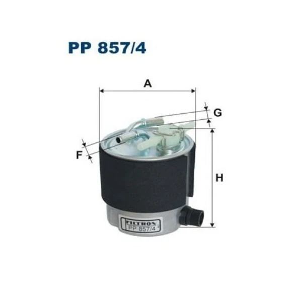 Delphı Hdf622 Yakıt Fıltresı Qashqaı 1.5 Dcı 16V (78 Kw/106 Hp) 07=>
