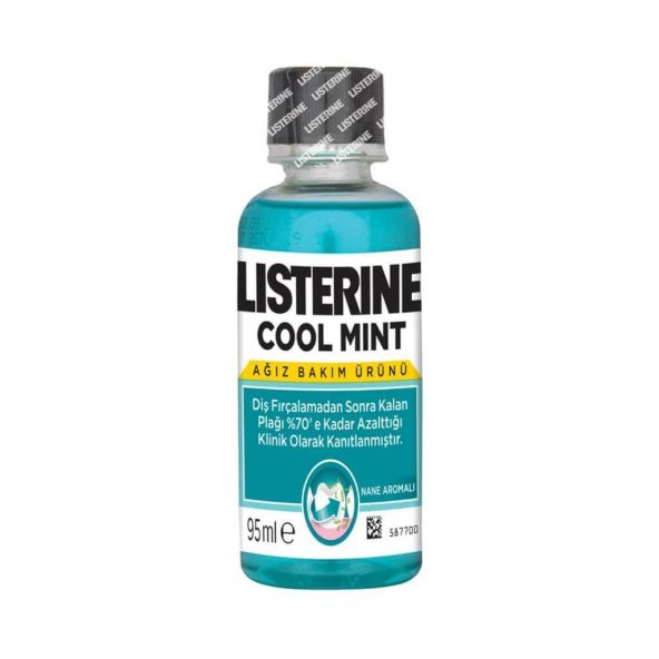 LİSTERİNE AĞIZ GARGARASI COOL MİNT NANE 95 ML - 1