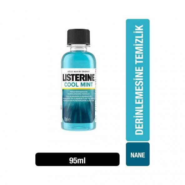 LİSTERİNE AĞIZ GARGARASI COOL MİNT NANE 95 ML - 2